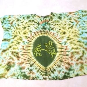 Grateful Dead short sleeve poncho